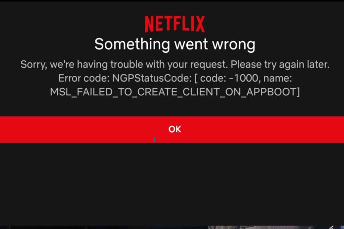 Netflix nu functioneaza. Coduri eroare